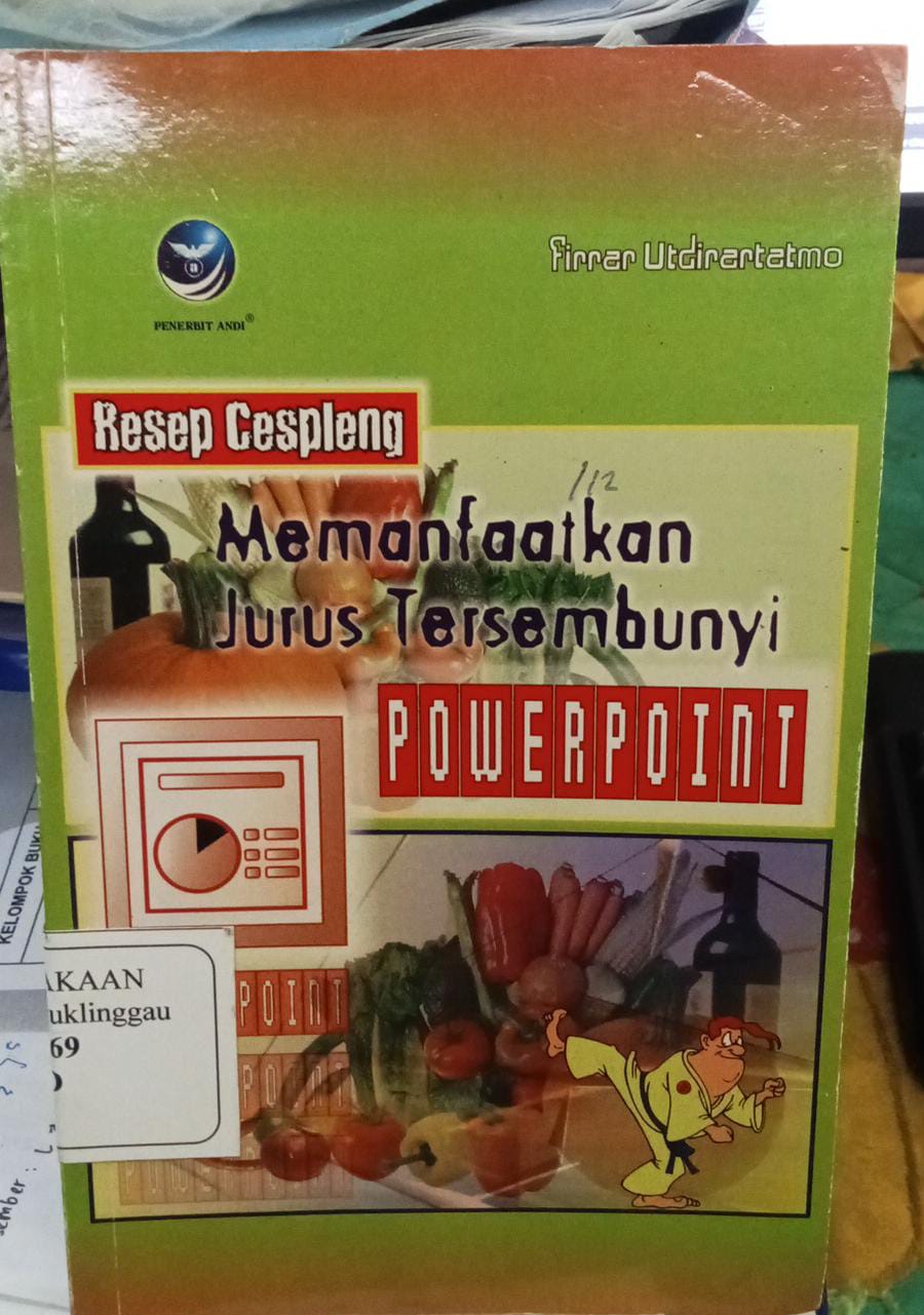 Resep Cespleng Memanfaatkan Jurus Tersembunyi Power Point