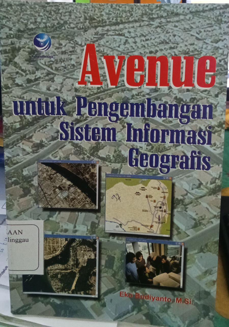 Avenue Untuk Pengembangan Sistem Informasi Geografis